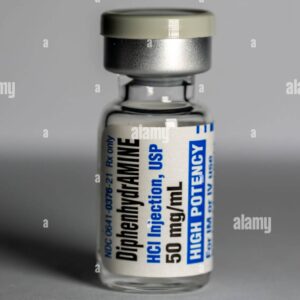 Benadryl 25 mg IV